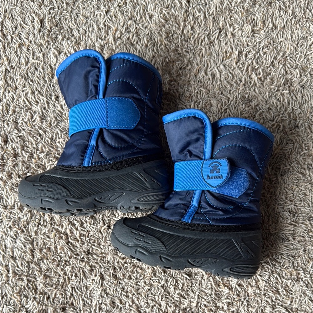 Kamik Kids' Blue Winter Boots